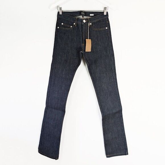 NEW A.P.C. New Cure H Jeans in Indigo Wash - Picture 2 of 10